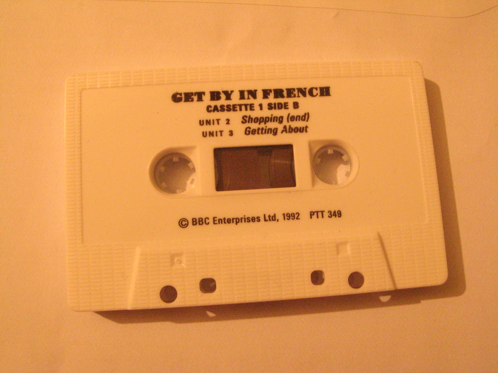 Get By In French Cassette Tape Picture Institute Bristol Margate