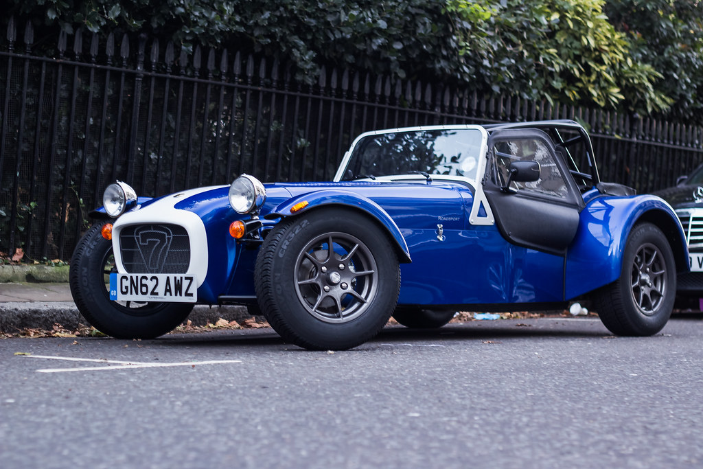 Caterham 7 blue Nice colour for this car. Ben Flickr