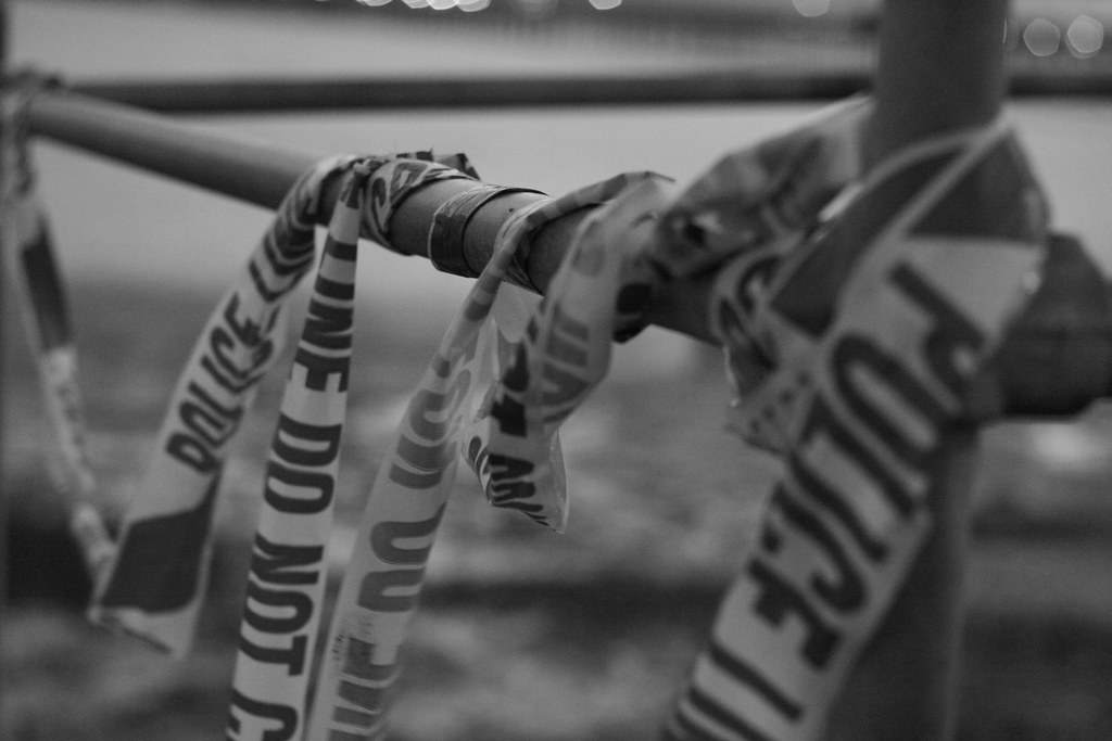 Police tape wrapped up CaptainNordsberg Flickr