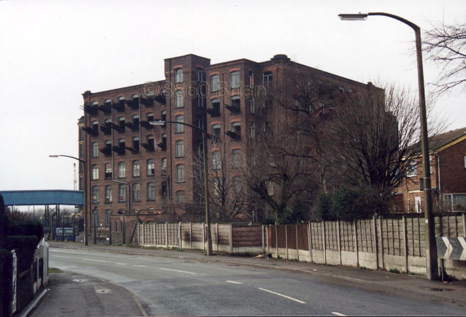 Lumb Mill Droylsden Lumb Mill in the early stages of demol… 8860