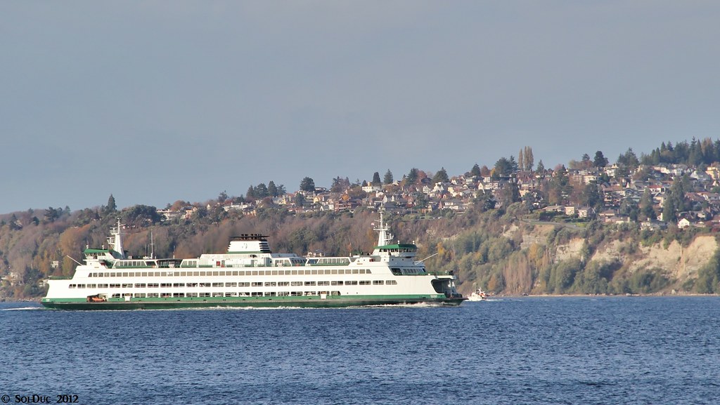 MV enroute to Seattle Washington State Ferries Flickr