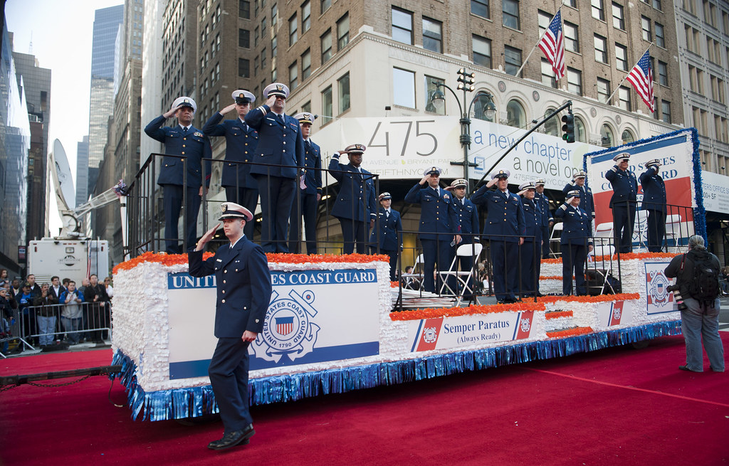 veterans day nyc 2023 121111078 NYC Veterans Day Parade U.S. Coast Guard member… Flickr