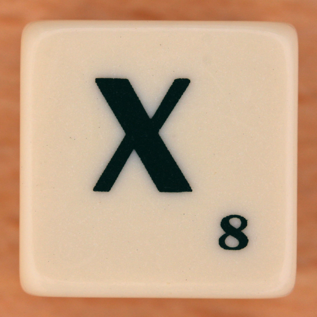 Scrabble Scramble Letter X Leo Reynolds Flickr
