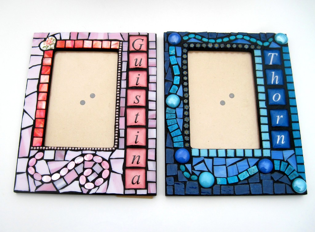 Custom Mosaic Picture Frames TwinBrooks/VLOsupply Flickr