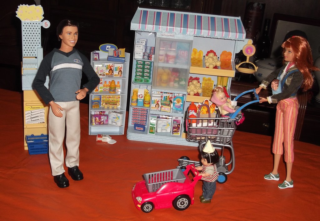 Barbie Happy Family Supermarket Suh♥Miami Flickr
