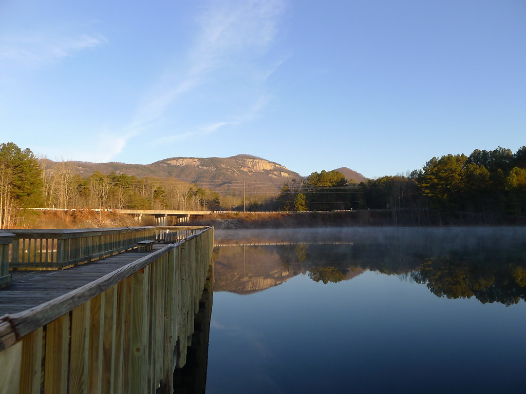 Salida y puesta de sol de Rocky Bottom Rd, Sunset, SC, EE. UU.