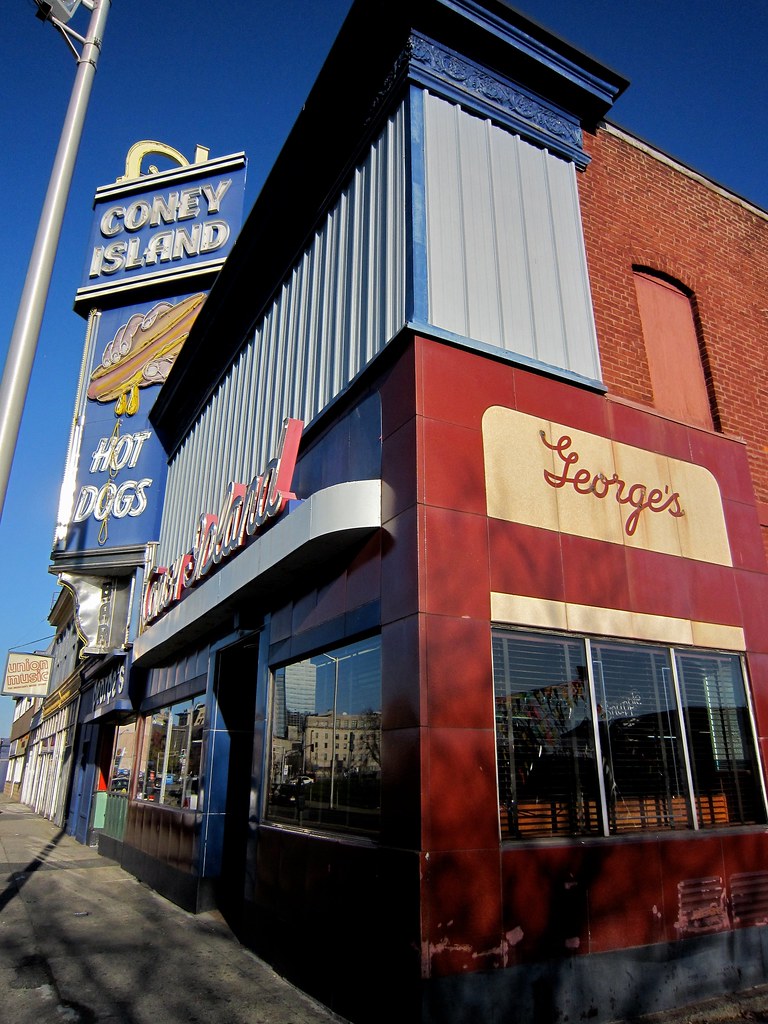 Coney Island Lunch Worcester MA Exterior retroroa… Flickr