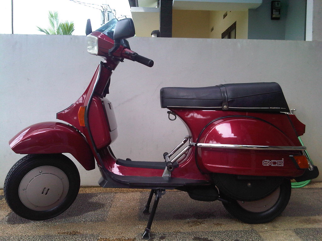Vespa Excel 1996 Sakieuogegableg Flickr