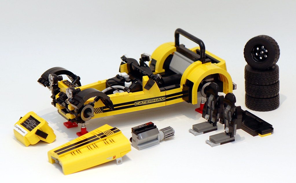 Modified Caterham 21307 A quick complete redesign / rebui… Flickr