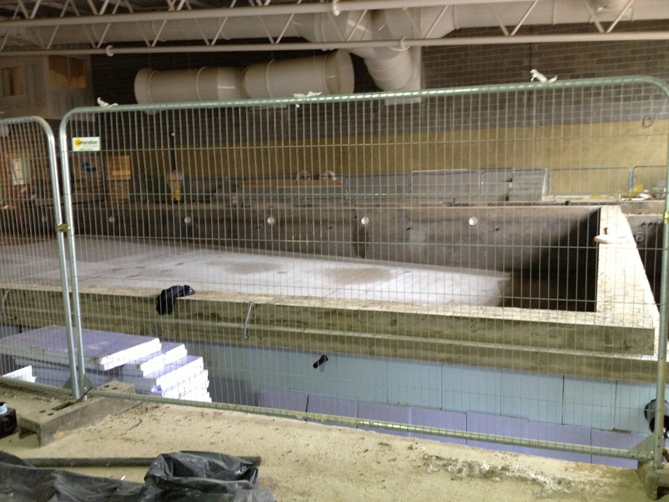 New Wolverton Pool Wolverton swimming pool construction pr… Flickr