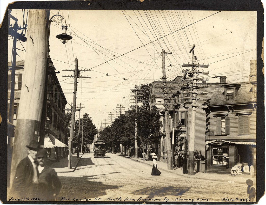 Dorchester Street north from Andrews Square, South Boston,… Flickr
