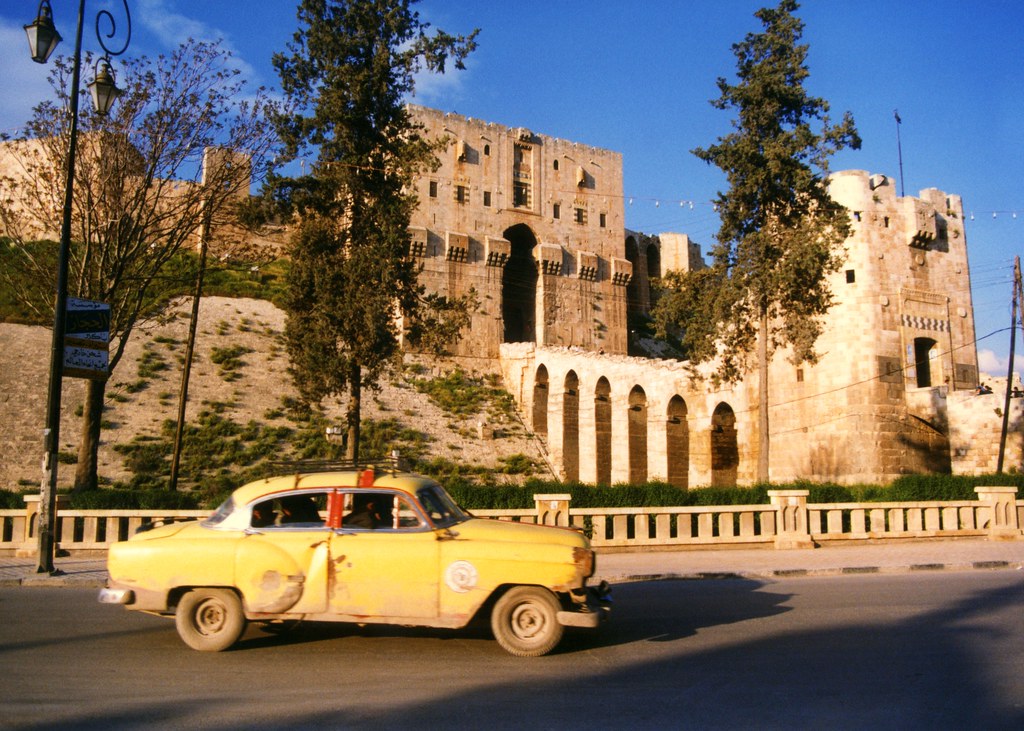Aleppo in better times / The Citadel in Aleppo, Syria (Une… Flickr