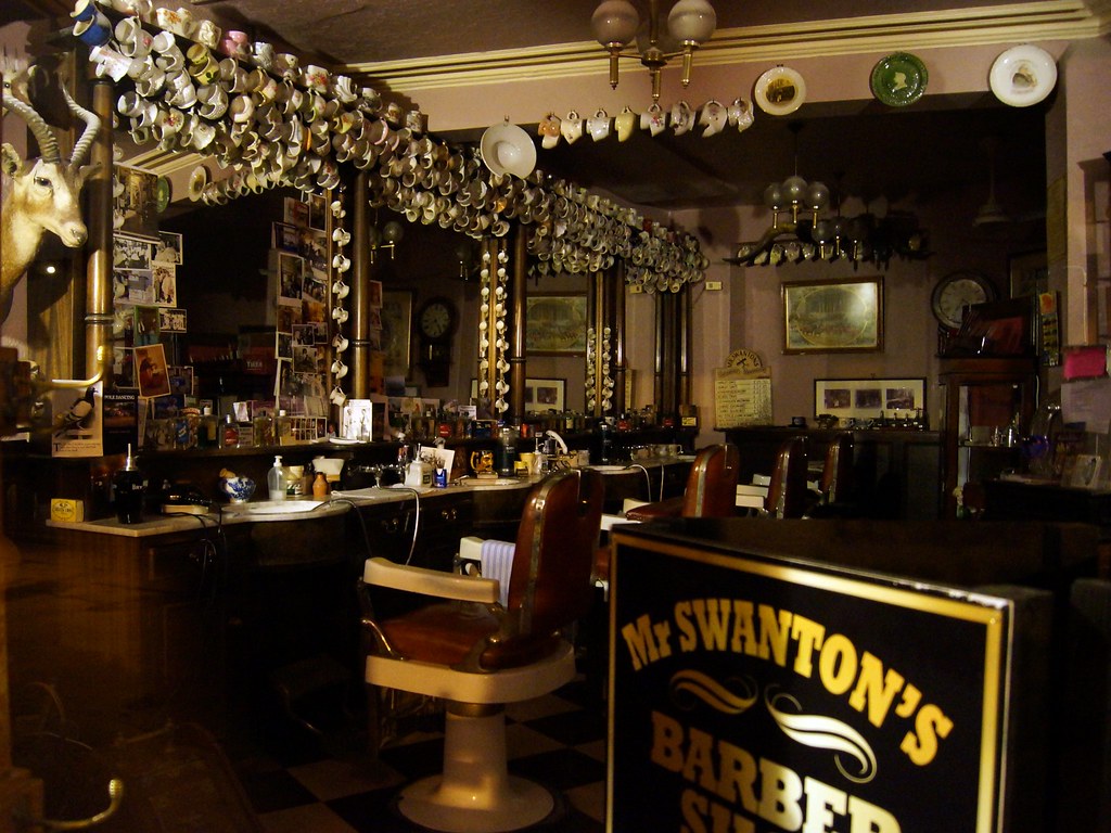 Mr Swanton's Barber Shop, Bristol NOT a museum! Click here… Flickr