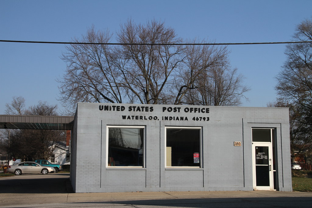 Waterloo Indiana, Post Office, 46793, DeKalb County IN Flickr
