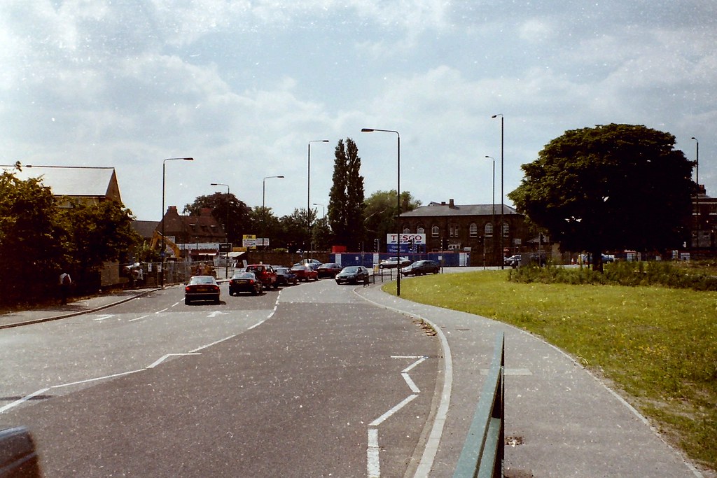 Leytonstone 2000 19 July 2000 The arrival of Tesco. Tim Brown Flickr