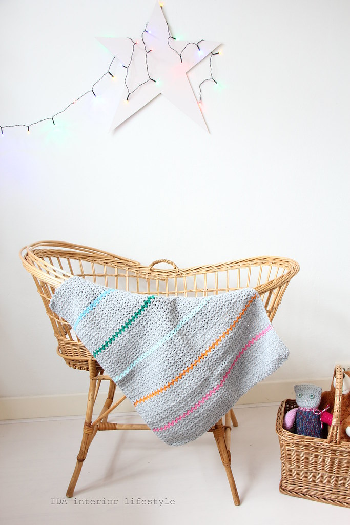 Vintage cradle and baby blankets Blogged today on IDA int… Flickr