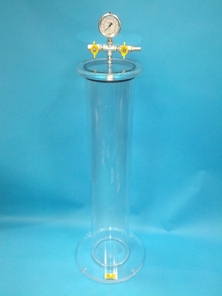 Vacuum Cylinder Chamber Applied Vacuum Engineering Thornbury, Bristol