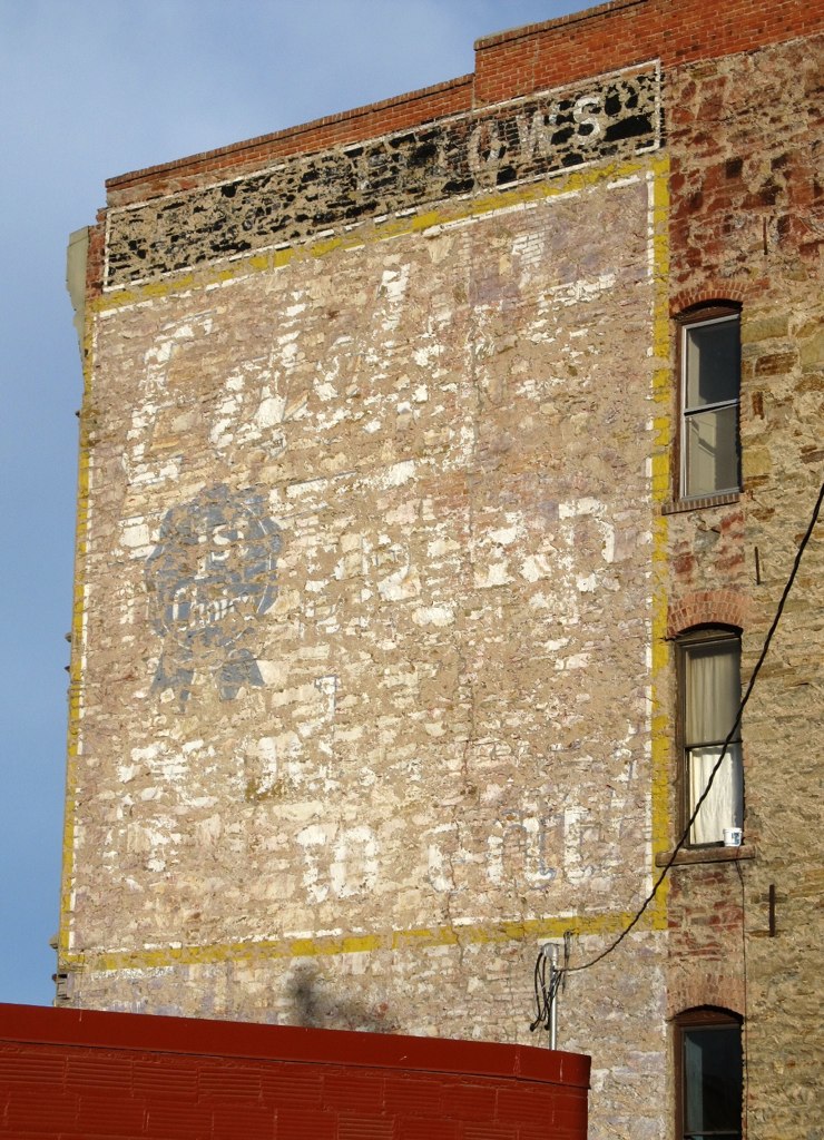 Eddy's Bread. Ghost Sign. Helena,Montana Here is the