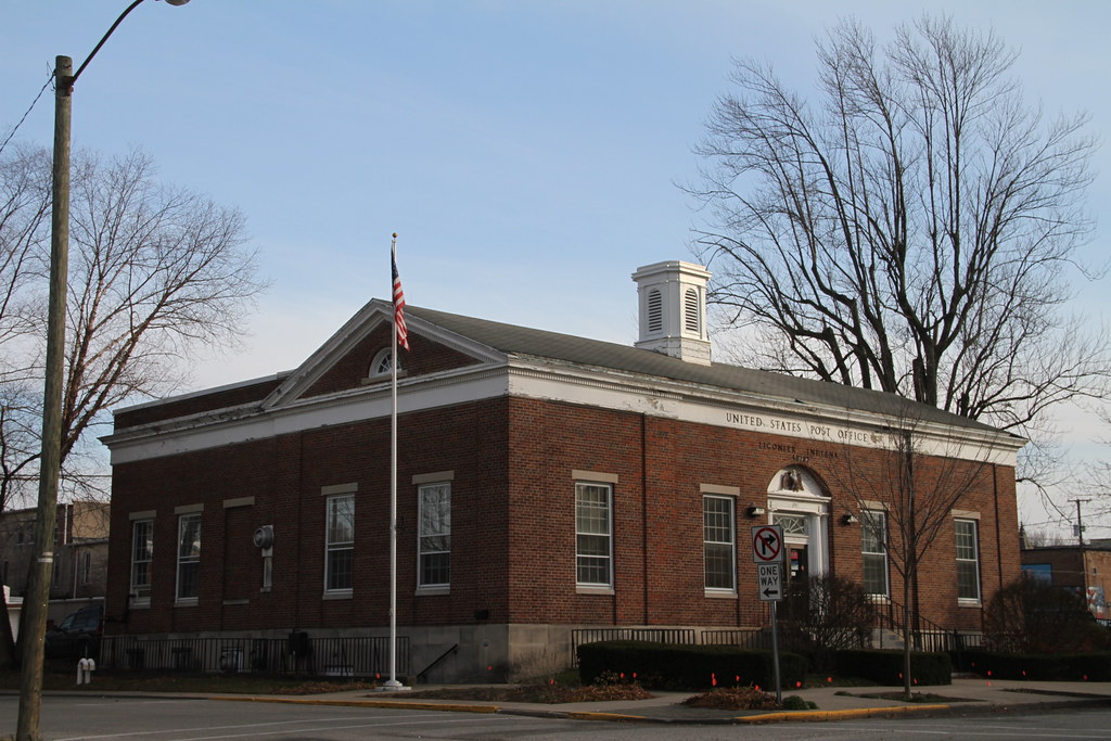 Ligonier Indiana, Post Office, 46767, Noble County IN Flickr