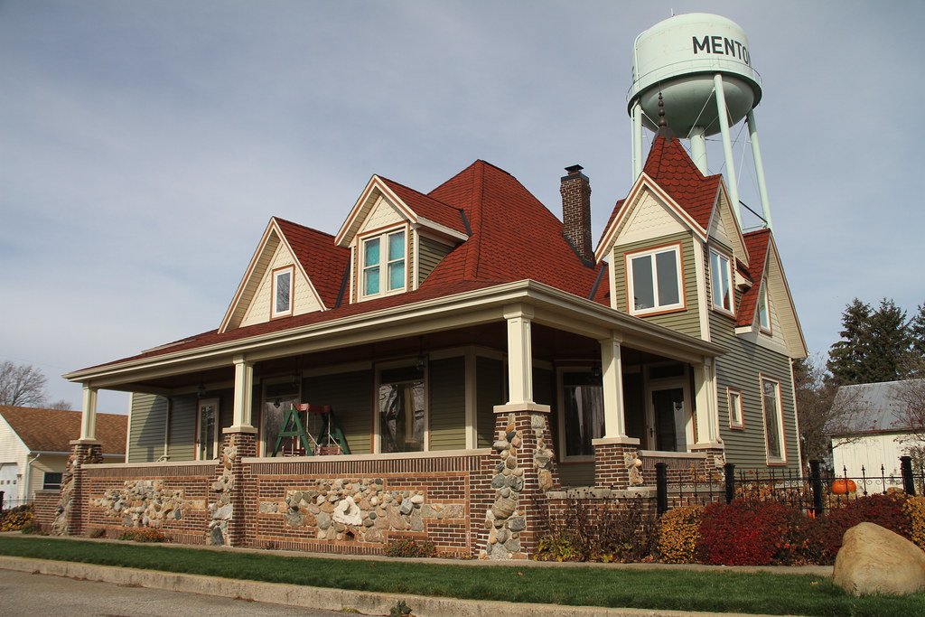 Mentone Indiana, Kosciusko County IN Google Map Wikipedia Bruce