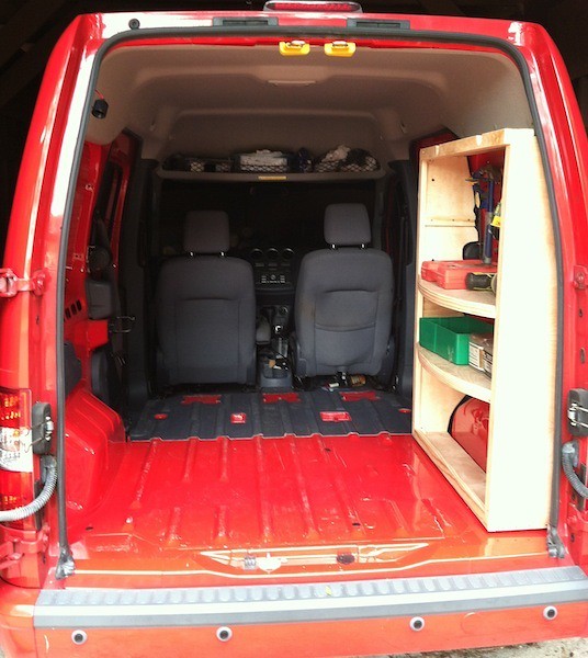 Shelf for the Ford Transit Connect a photo on Flickriver