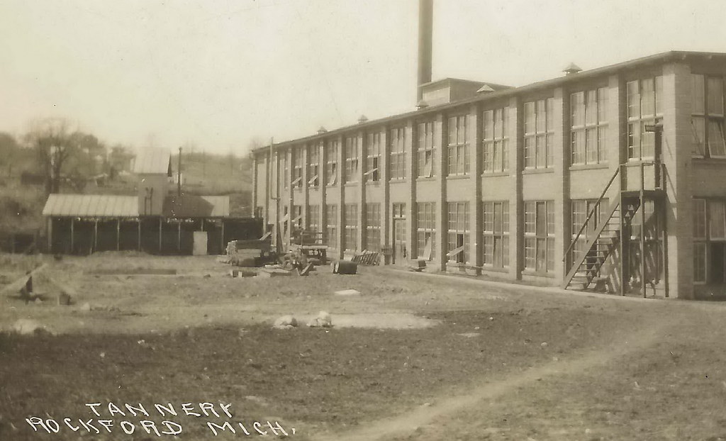 SW Rockford MI RPPC HirthKrause Co then Wolverine Tanning… Flickr