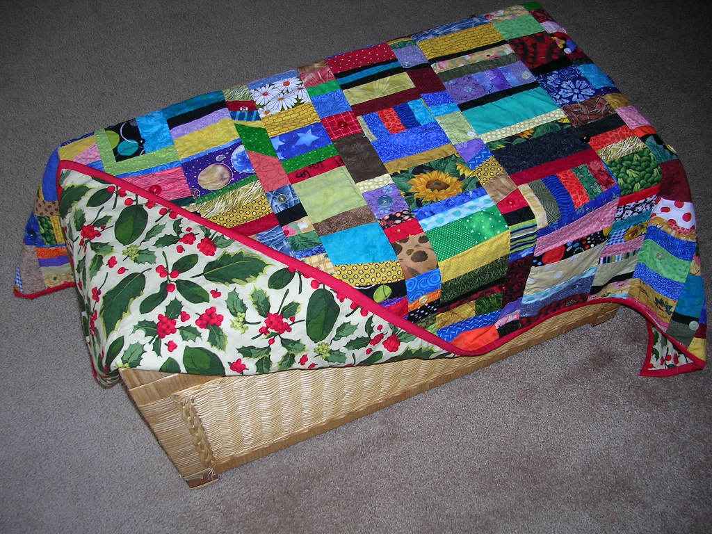 Repurposed Scrap Rug This originally started as a scrap qu… Flickr