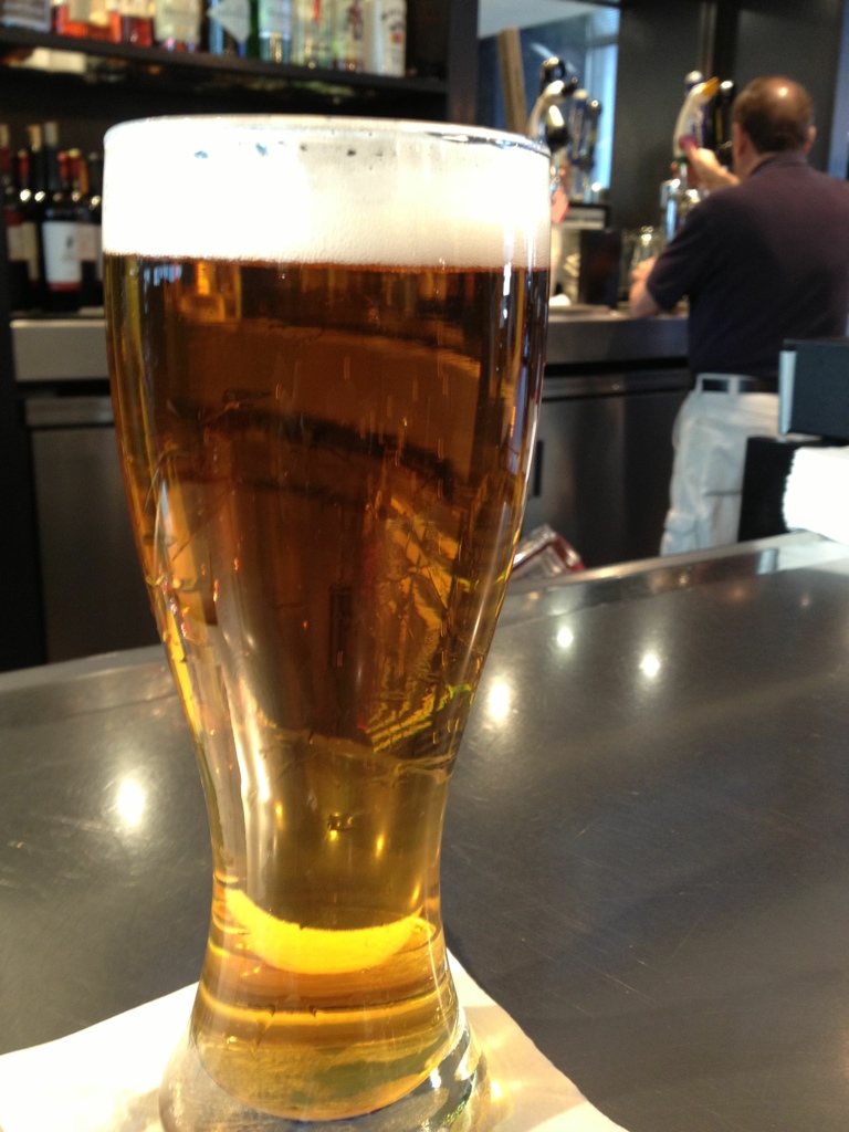 Green Line Pale Ale In Chicago, so I must be drinking a… Flickr