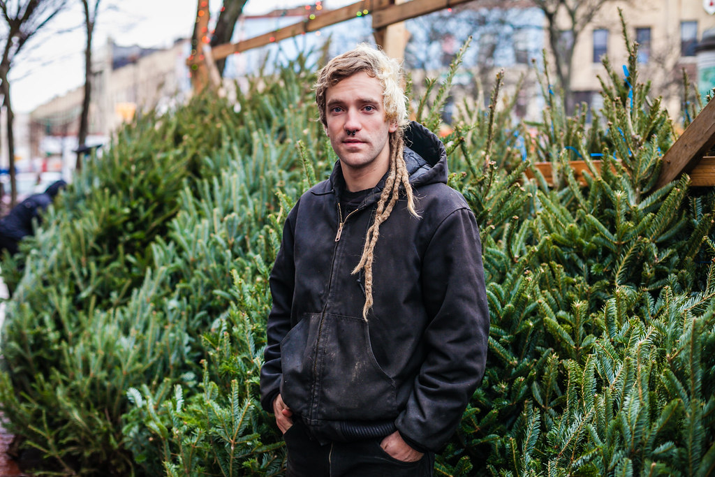 Cody, Ridgewood Queens Selling Christmas trees on the stre… Flickr