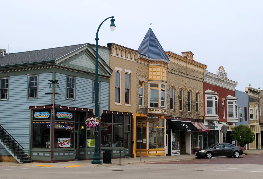 Main St. Evansville Wisconsin Cragin Spring Flickr