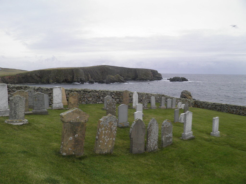 Fair Isle cemetery At the southern end of the island, look… Flickr