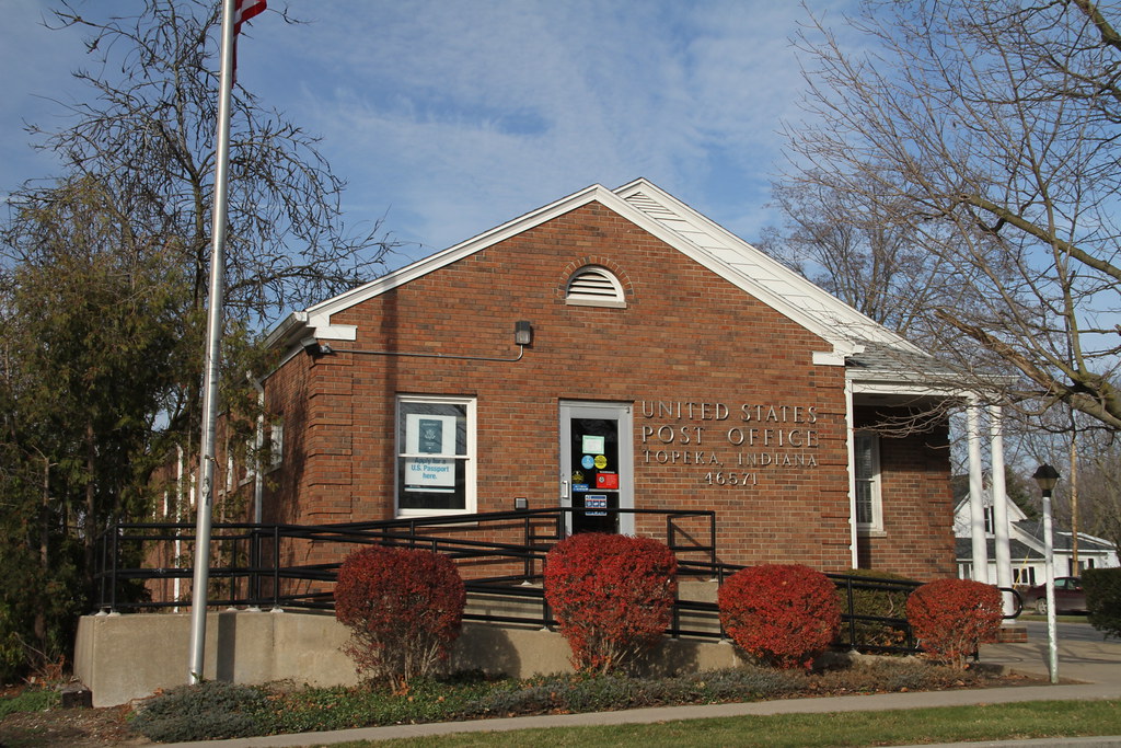 Topeka Indiana, Post Office, 46571, LaGrange County IN Flickr