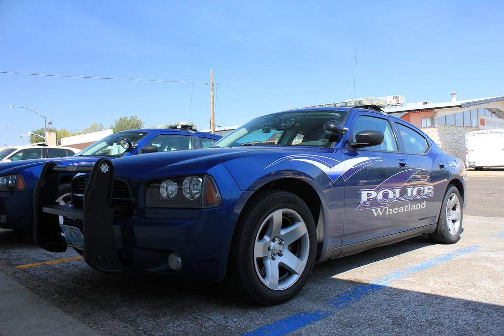Dodge Charger Wheatland Police, Wyoming In front of the WP… Flickr