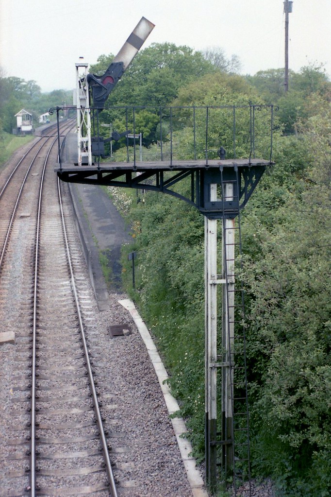 Stonegate 1984 Stonegate Station as seen from overbridge t… Flickr