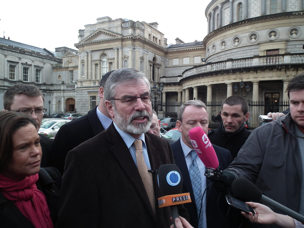 Gerry Adams launches Sinn Féin's campaign against the Home… Flickr