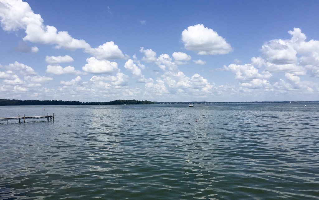 Lake Mendota, Sunday morning Ann Althouse Flickr
