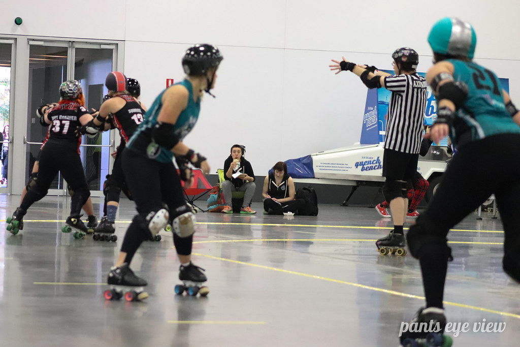 ARDL (WA) vs BCR (B) Albany Roller Derby League vs. Brisba… Flickr