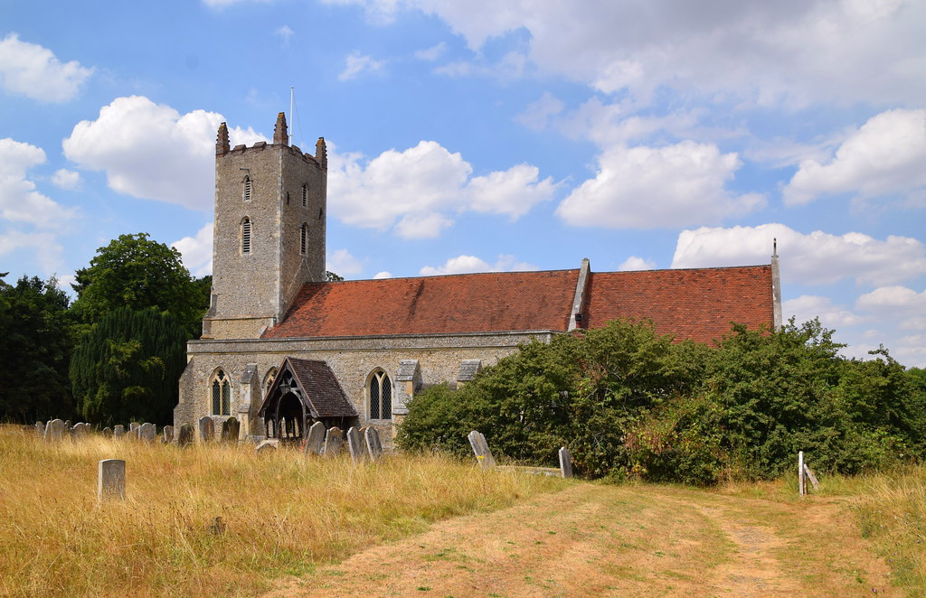 Langham St Mary, Langham, Essex Leaving Boxted church, I d… Flickr