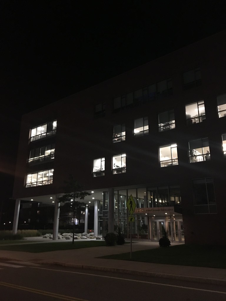 Harborside Building JWU Night time view of culinary buildi… Flickr