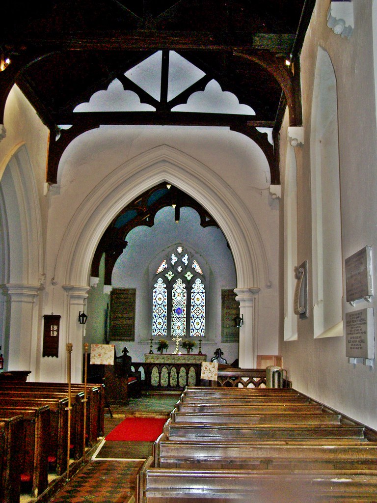 Lincolnshire, Welton le Wold Looking east down the nave … Flickr