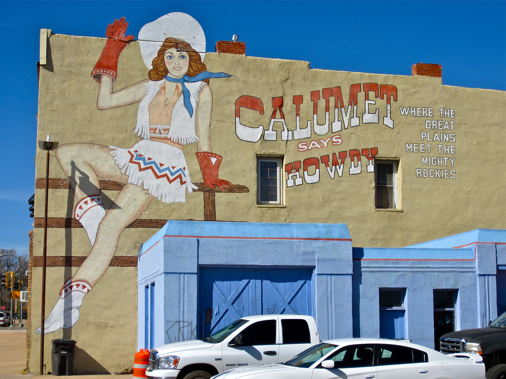 Calumet Says Howdy, Las Vegas, NM Mural in Las Vegas, New … Flickr