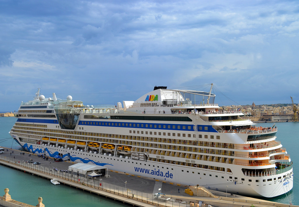 AIDAmar The Aida Cruises ship AIDAmar in Malta K B
