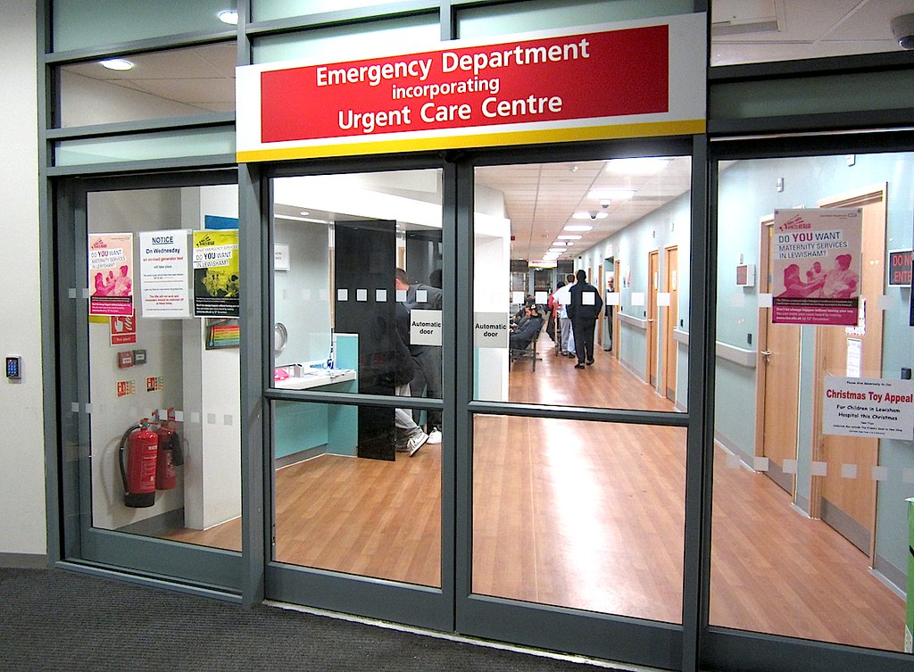 Lewisham A&E This is Lewisham Hospital's A&E Department, r… Flickr