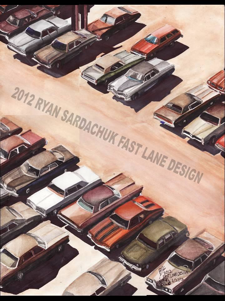 The Land Yacht Club (Painting) Here's My Latest Painting c… Flickr