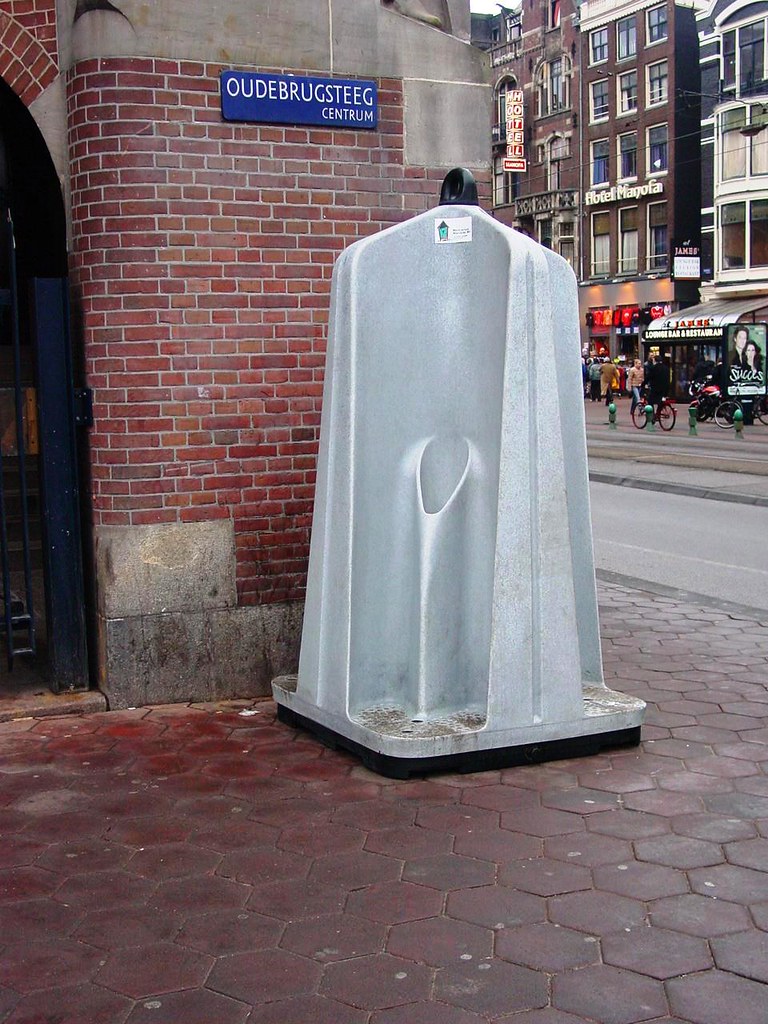 Public urinal Amsterdam Ricardo Flickr
