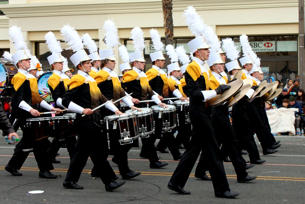 Davis High Marching Band From Kaysville, Utah 2013 Rose Pa… Flickr