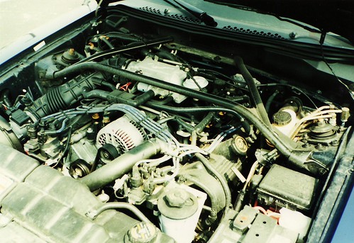1996 Ford Mustang GT 4.6L V8 Engine | The engine bay of the … | Flickr