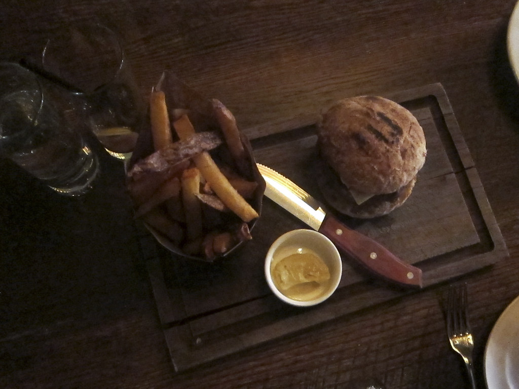 The Breslin Chargrilled Lamb Burger with Feta, Cumin May… Flickr