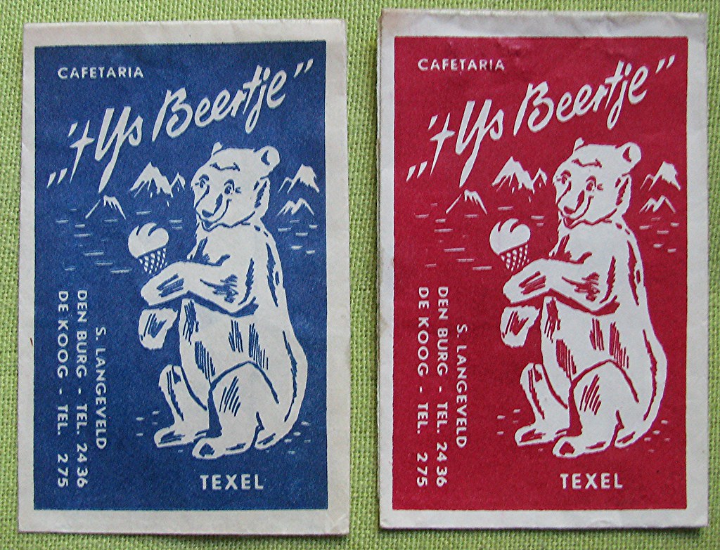 Sweet bear Suikerzakje Sugar packet 1950s 1960s Cafetari… Flickr