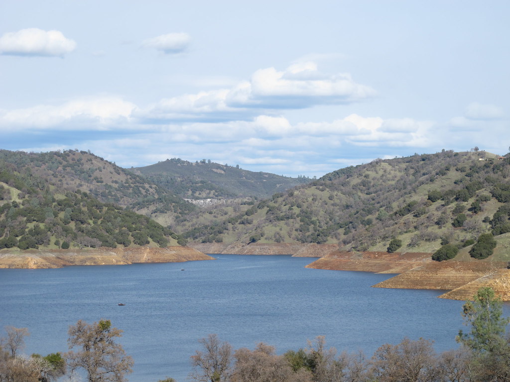 New Melones Lake From the visitor center, just off CA 49